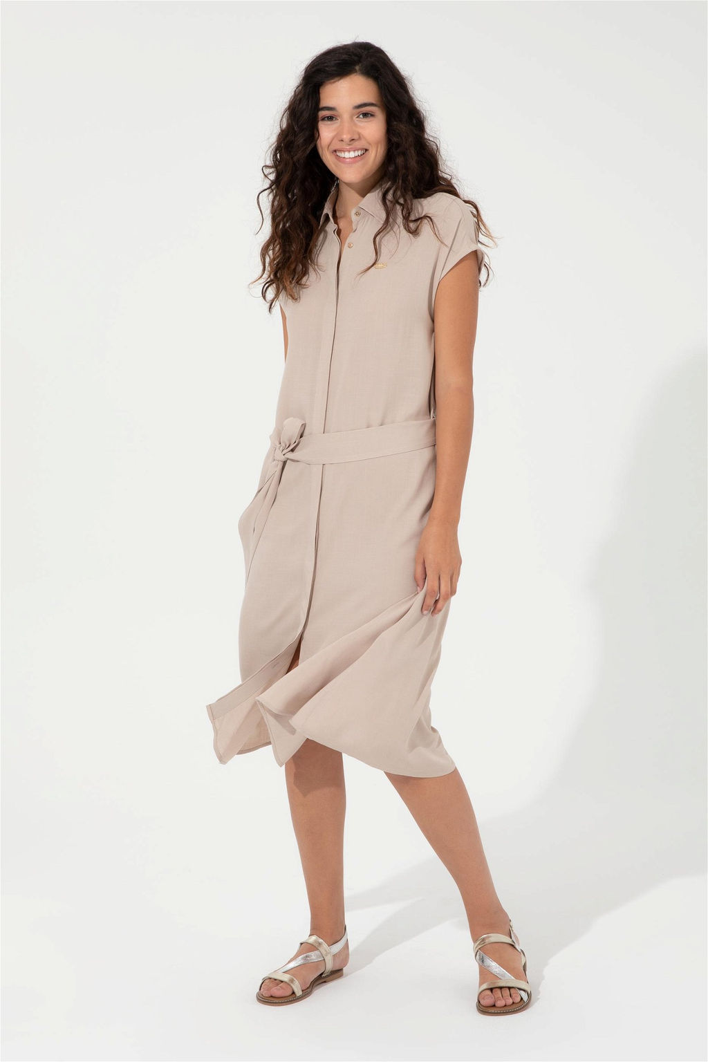 Женское платье из каменного плетения - U.s. polo assn фото 6