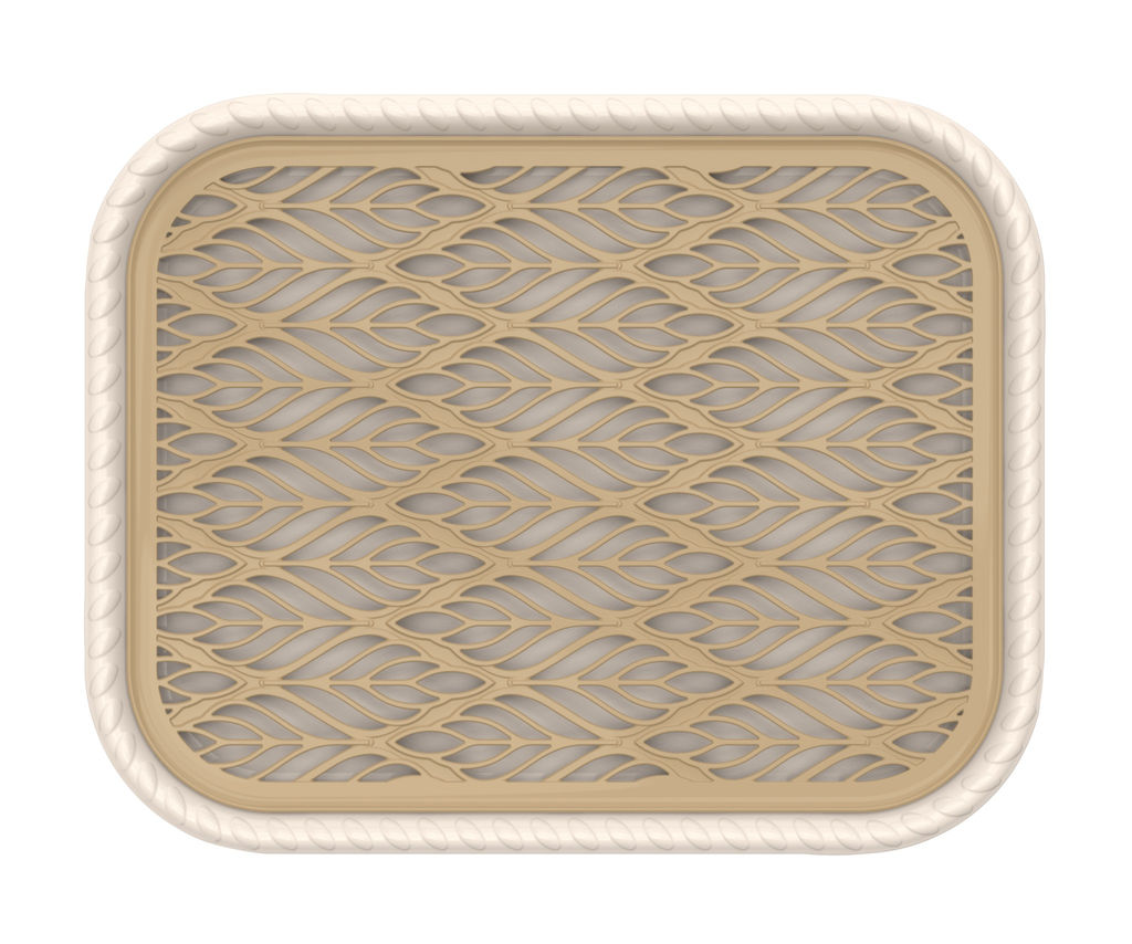 Поднос "Колос" 455*360*23 мм с вкладышем сушилкой, арт. АП 613