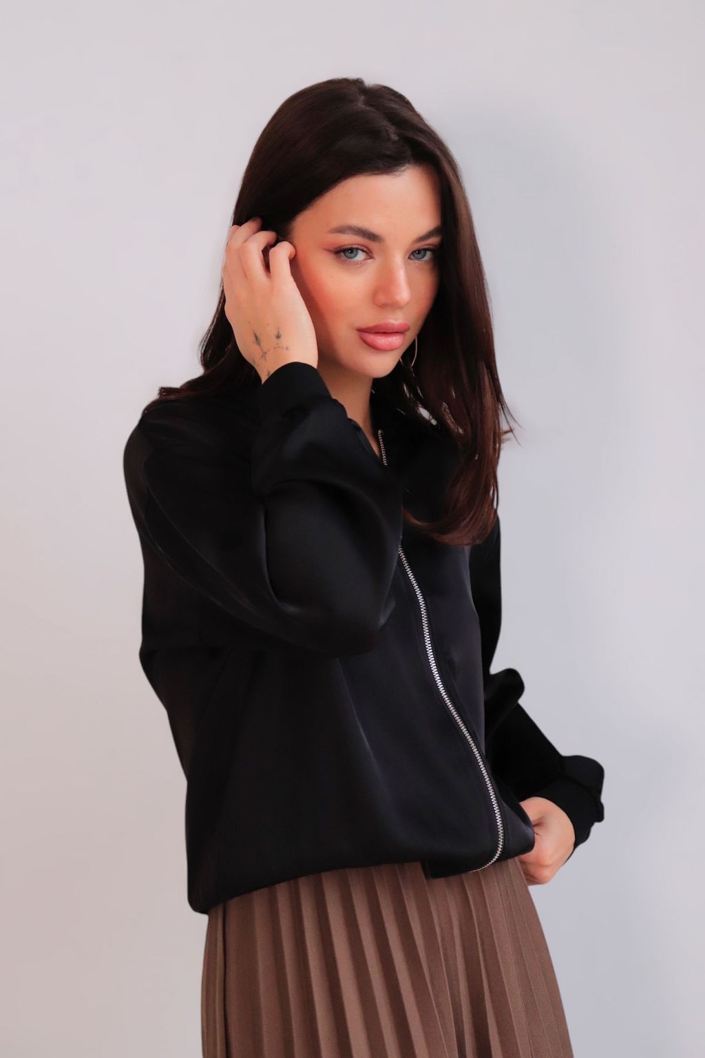 Martichelli Бомбер шелковый  фото 5