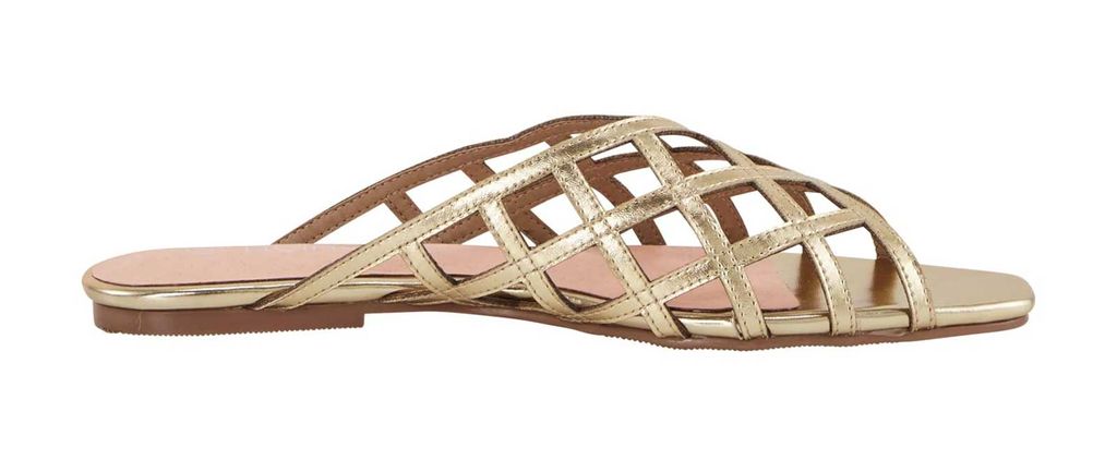 Шлепки, золотистые - Heine фото 2