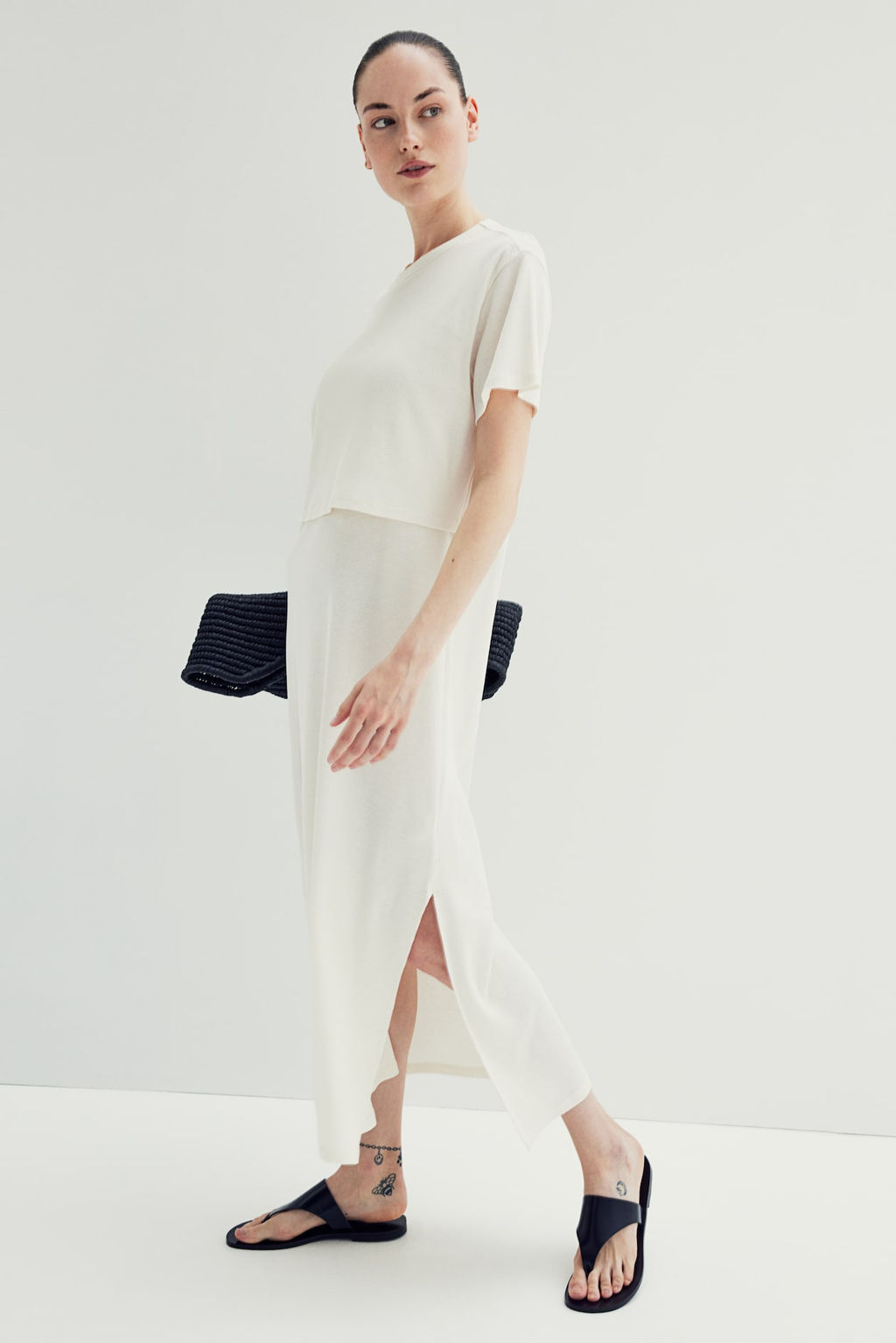 MAMA Vestido de lactancia en canale - H&m фото 4