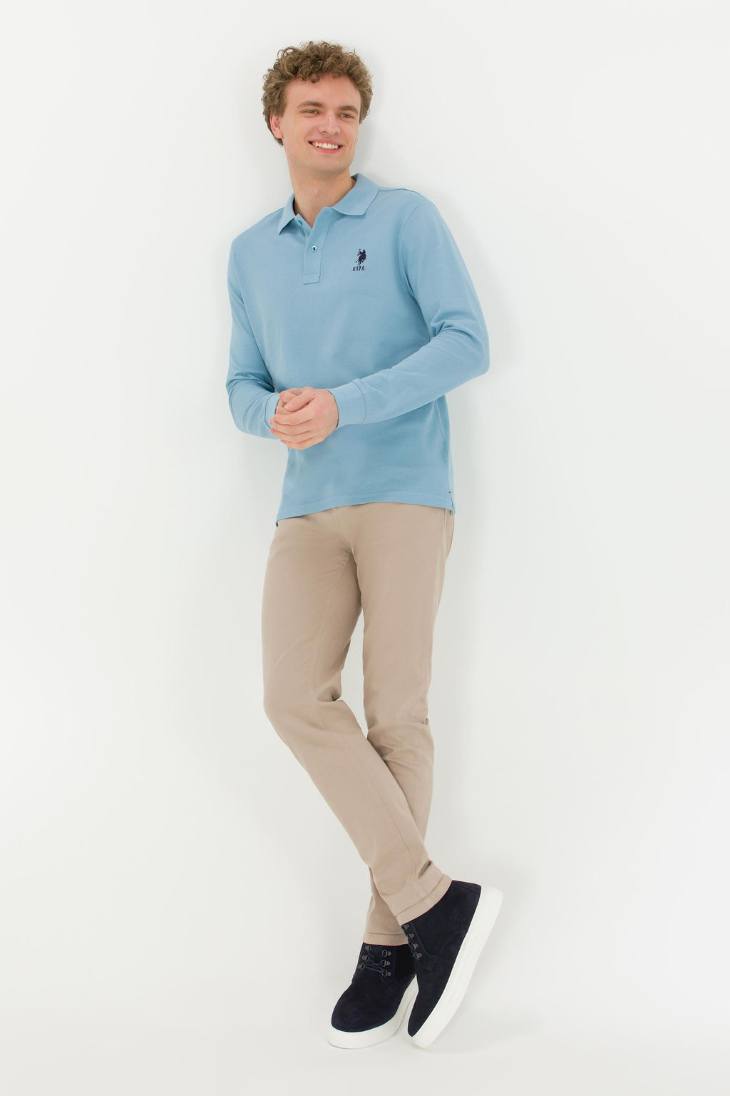 Erkek Slim Fit Ta_ Chinos