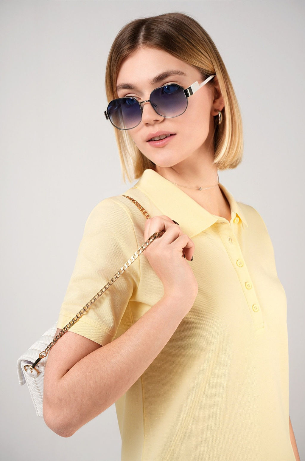 Женское платье-поло Happyfox