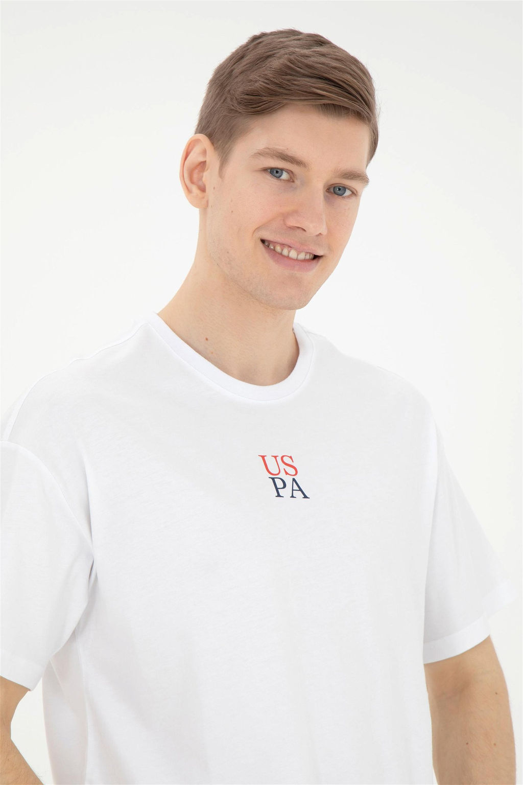 Мужская белая футболка - U.s. polo assn фото 2