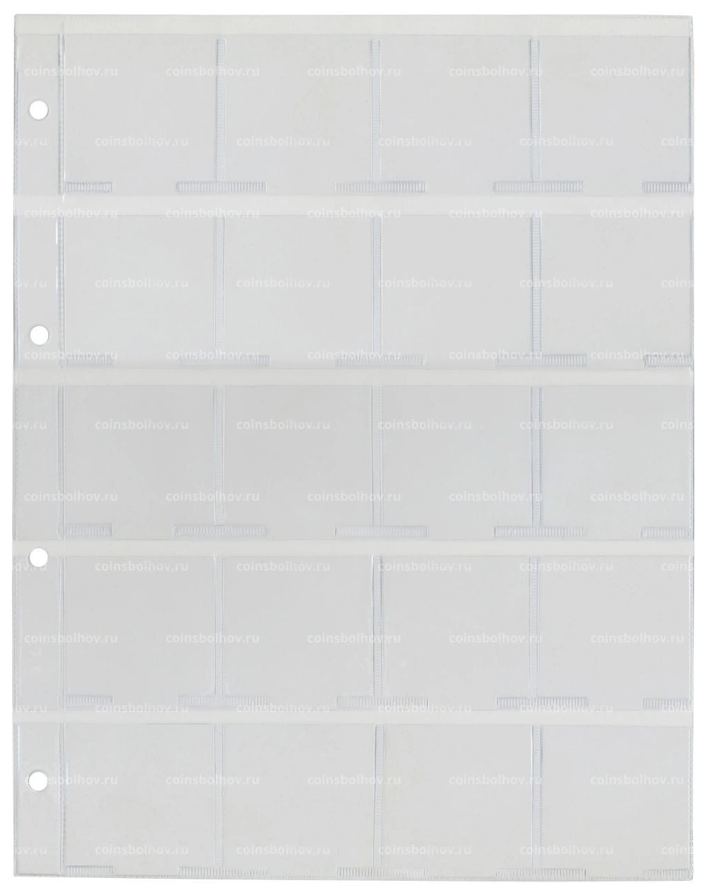 Лист формата Grand под холдеры на 20 ячеек