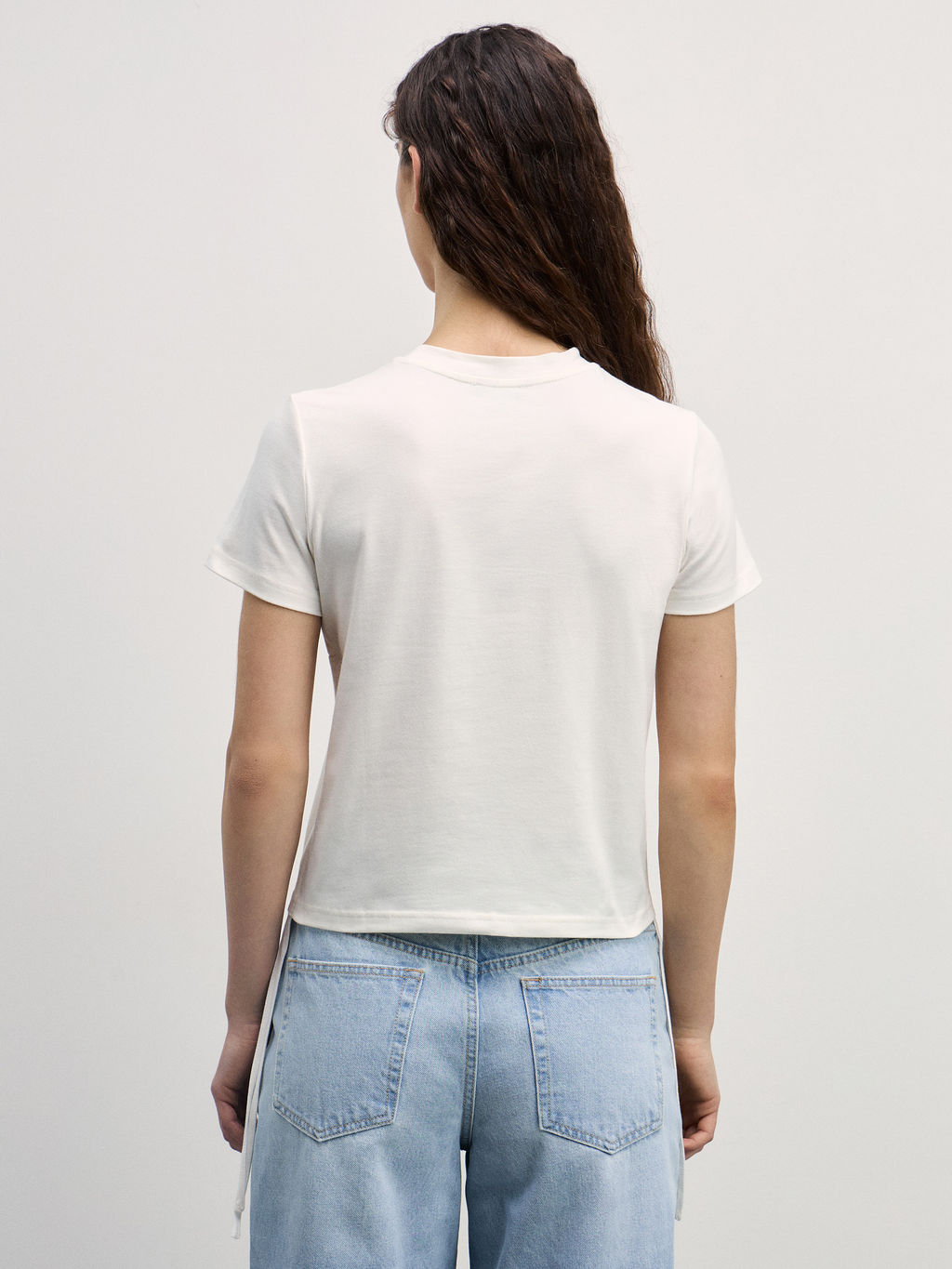 Футболка со сборками / Zarina фото 5