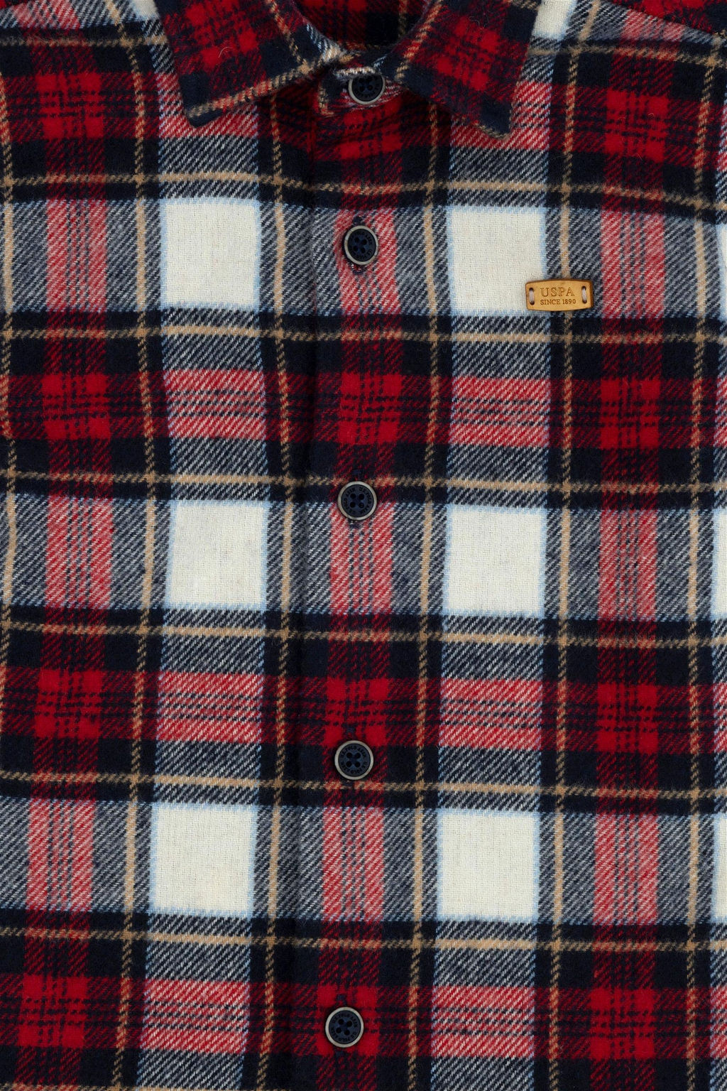 U. S. Polo Assn Темно-синяя рубашка с длинным рукавом для мальчика - U.s. polo assn фото 3