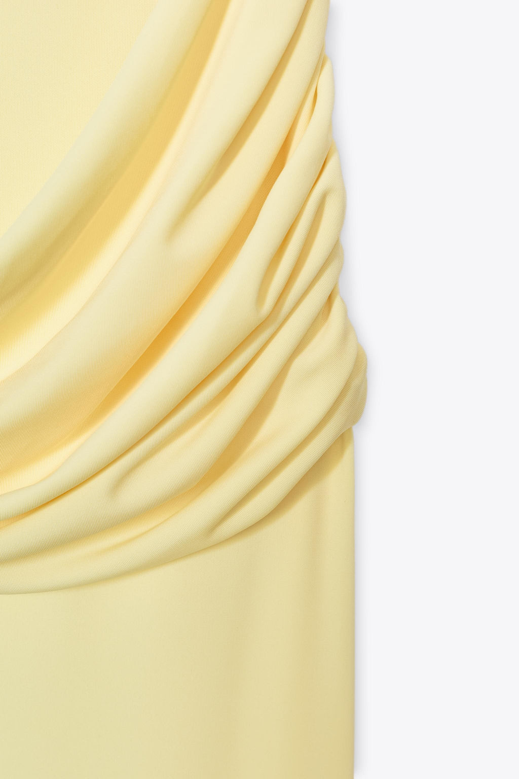 OPEN BACK CAPE LONG DRESS - Zara фото 7