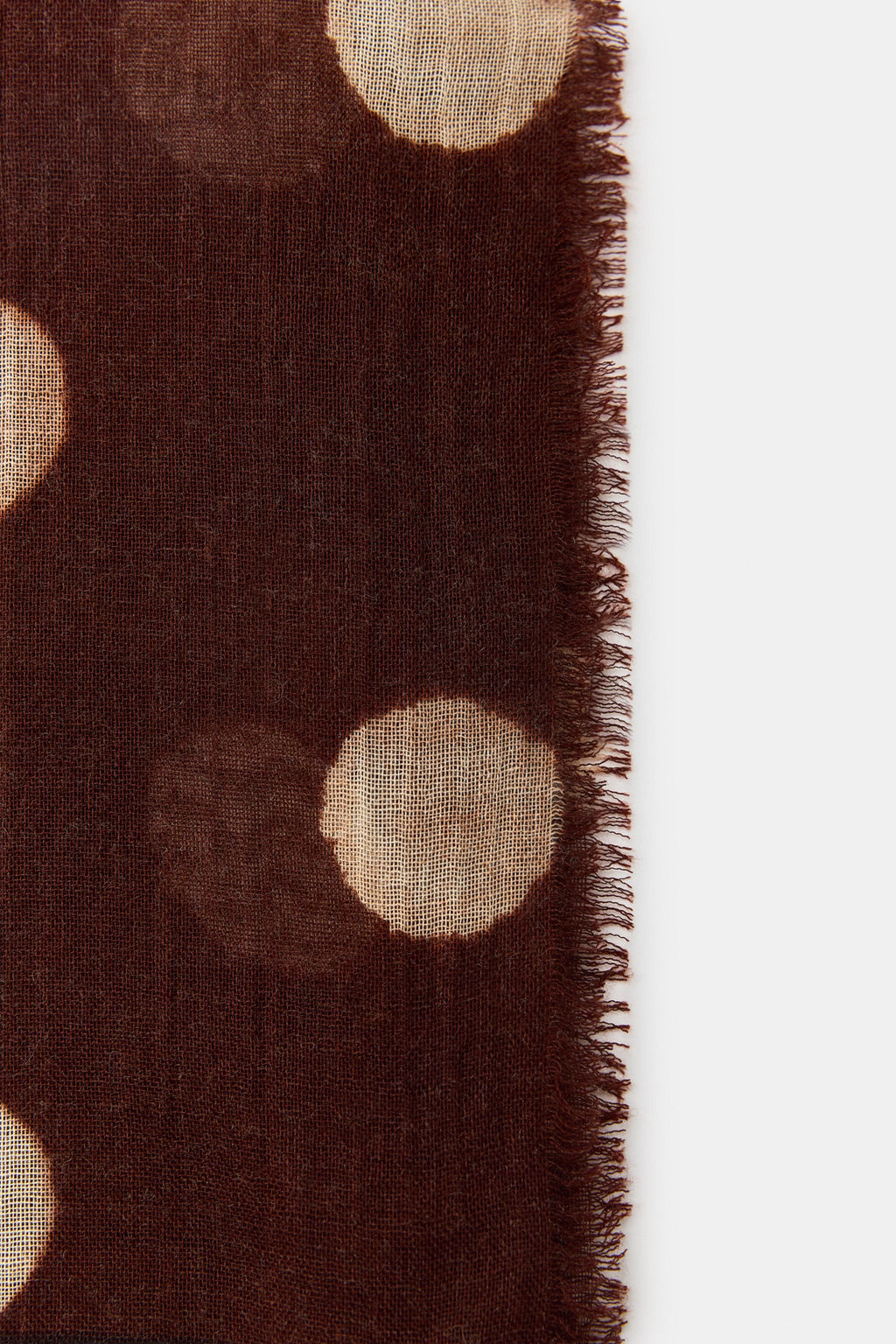 POLKA DOT PRINTED SCARF - Zara фото 5