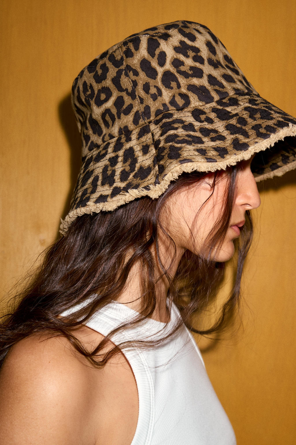 GORRO BUCKET ESTAMPADO ANIMAL / Leopardo