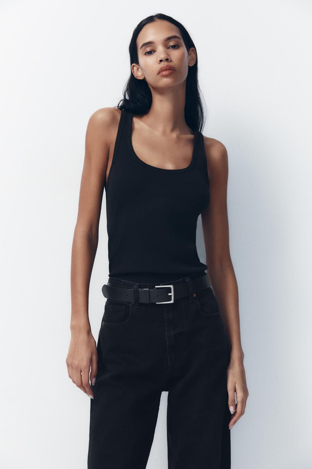 TRF WIDE-LEG HIGH-WAIST JEANS - Zara фото 21