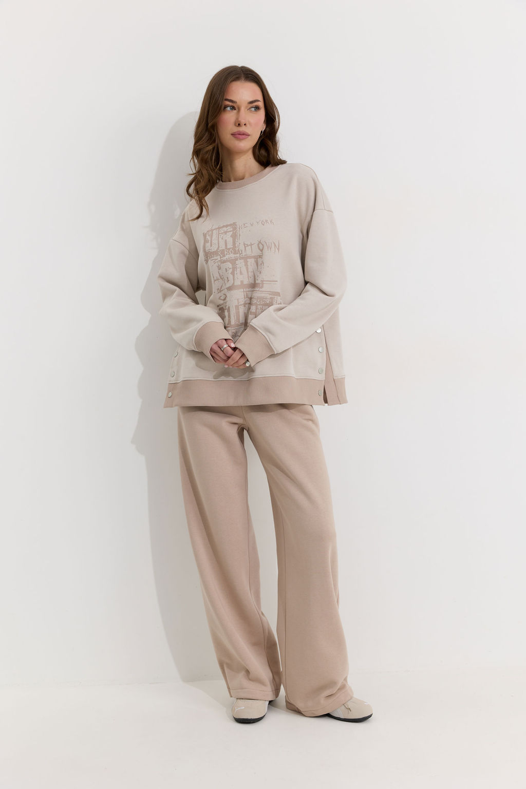 Костюм 4313 (бежевый) - Lyushe фото 2