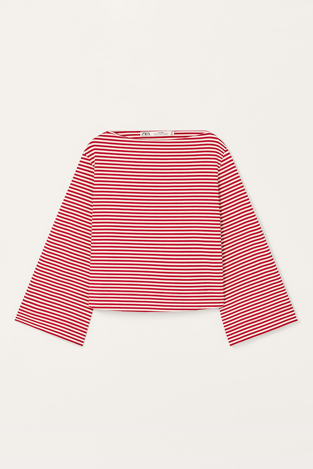 LIMITED EDITION STRIPED T-SHIRT - Zara фото 10