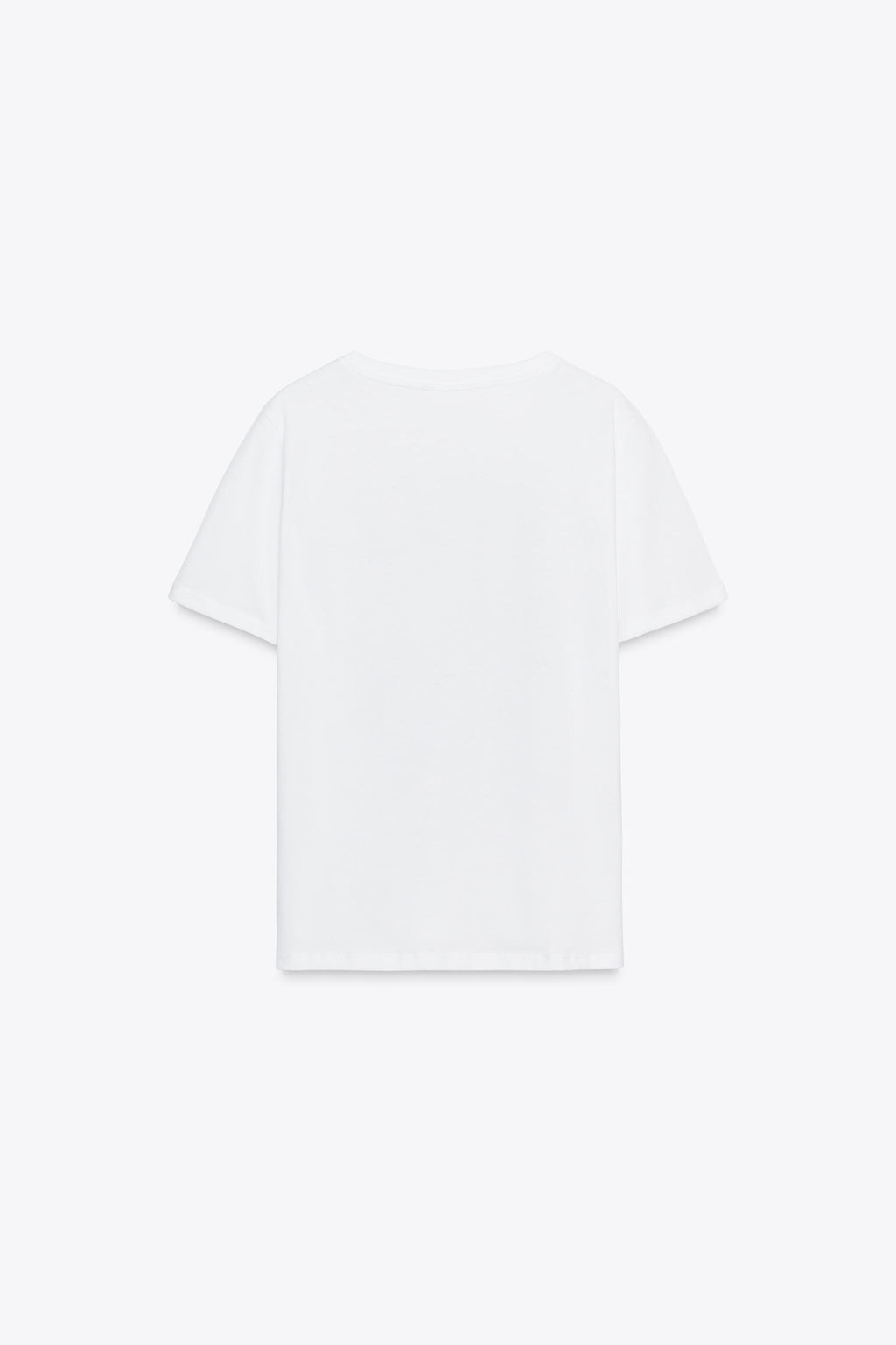 T-SHIRT WITH METALLIC PRINT - Zara фото 14