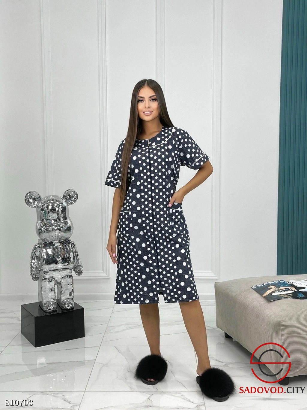 Халат женский домашний