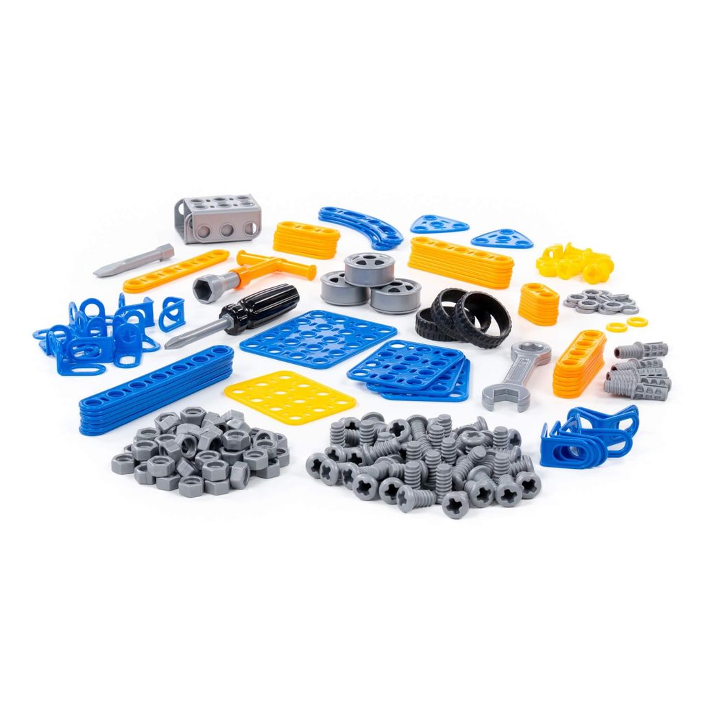 Конструктор Изобретатель - Вертолёт №2 (232 элемента) (в пакете) - Полесье фото 5