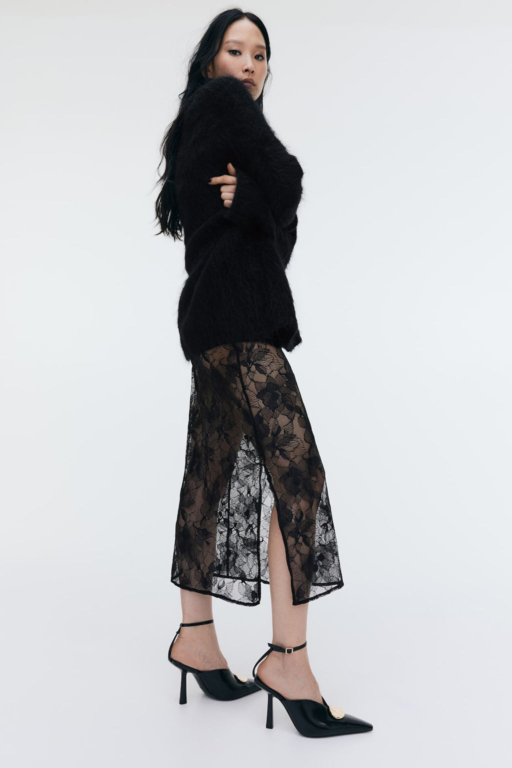 Falda de encaje - H&m фото 3