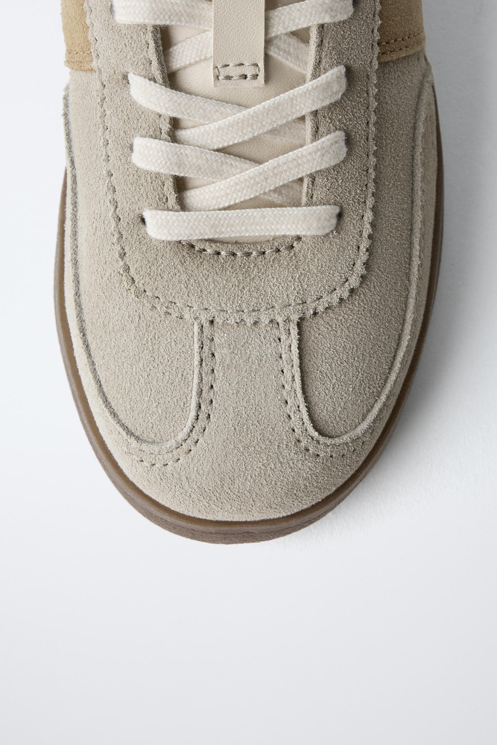 SPLIT SUEDE TRAINERS - Zara фото 4