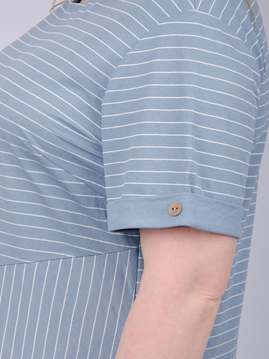 Платье "Волна", туман (М)