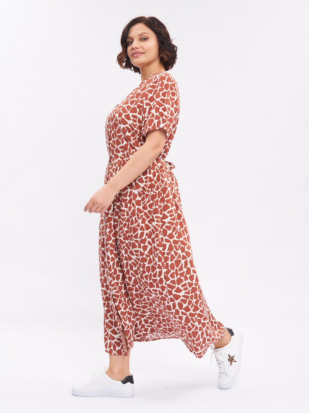 Платье анималистическое ZPP78504CAM34 - Артесса фото 3