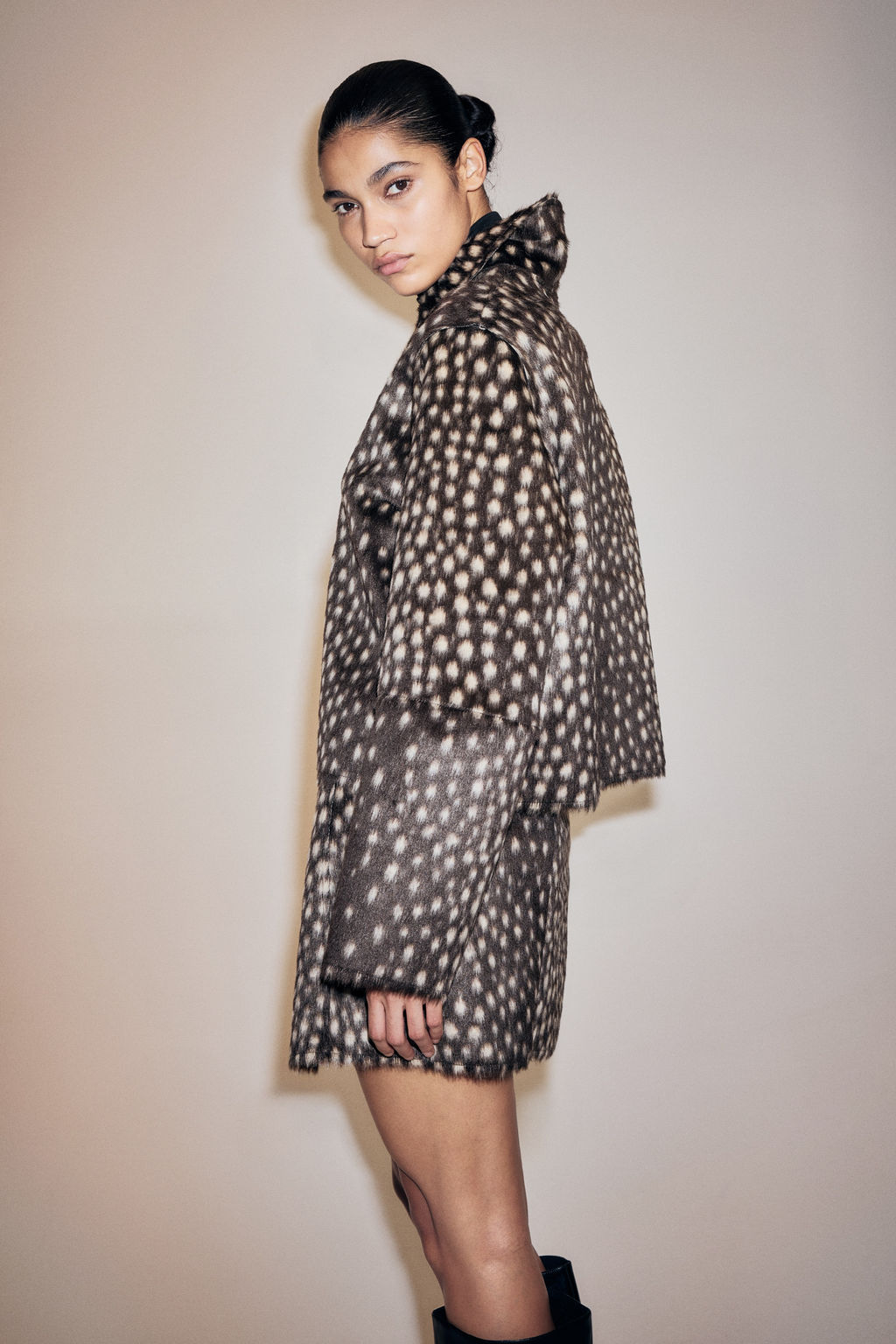 Falda efecto pelo - H&m фото 6