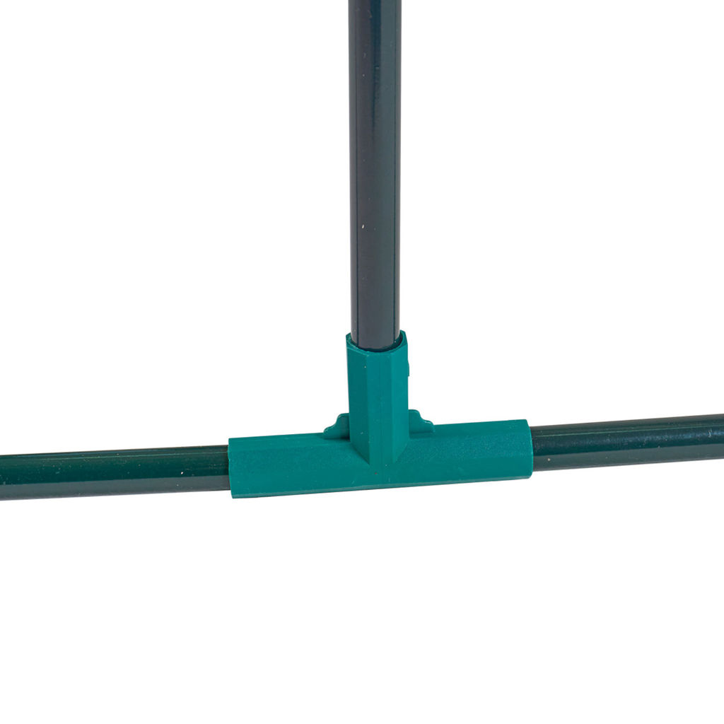 UGH-S33 L270 GREEN/GREEN Парник уличный, 270x90x90см. Металлическая труба в ПВХ, цвет зеленый. Тент из армированного полиэтилена 135г/м2, цвет сетки зеленый. TM ФитоЛето - Volpe фото 9