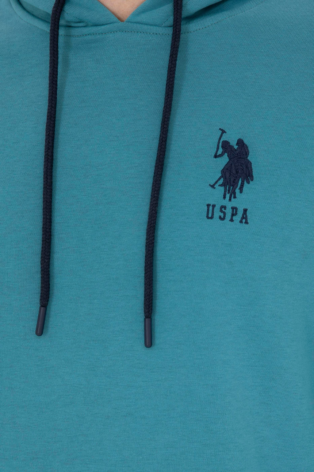 Erkek Petrol Basic Sweatshirt