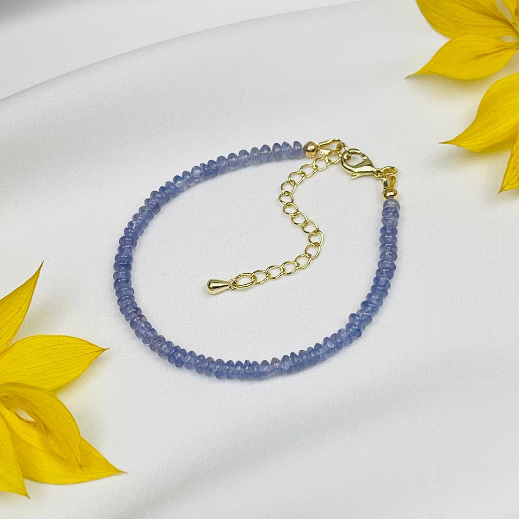 Браслет из Танзанита - Радуга самоцветов фото 2