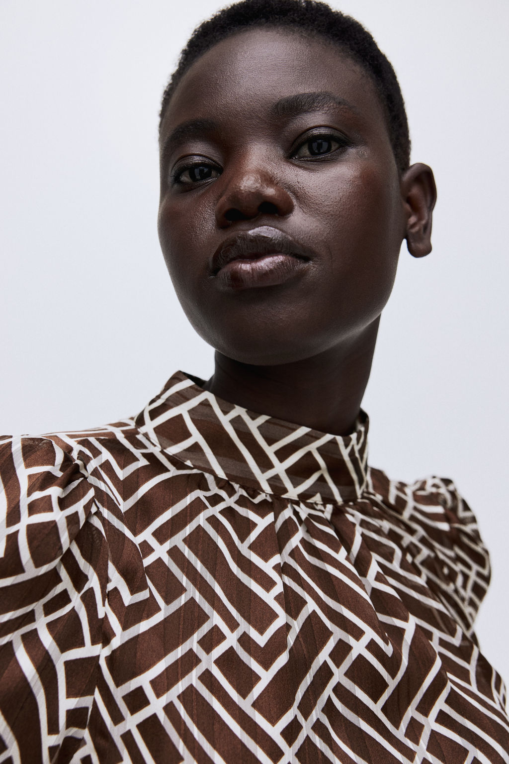 Stand-collar blouse - H&m фото 7