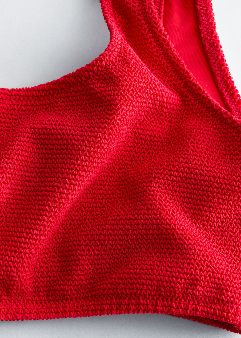 Top de bikini texturizado - H&m фото 8