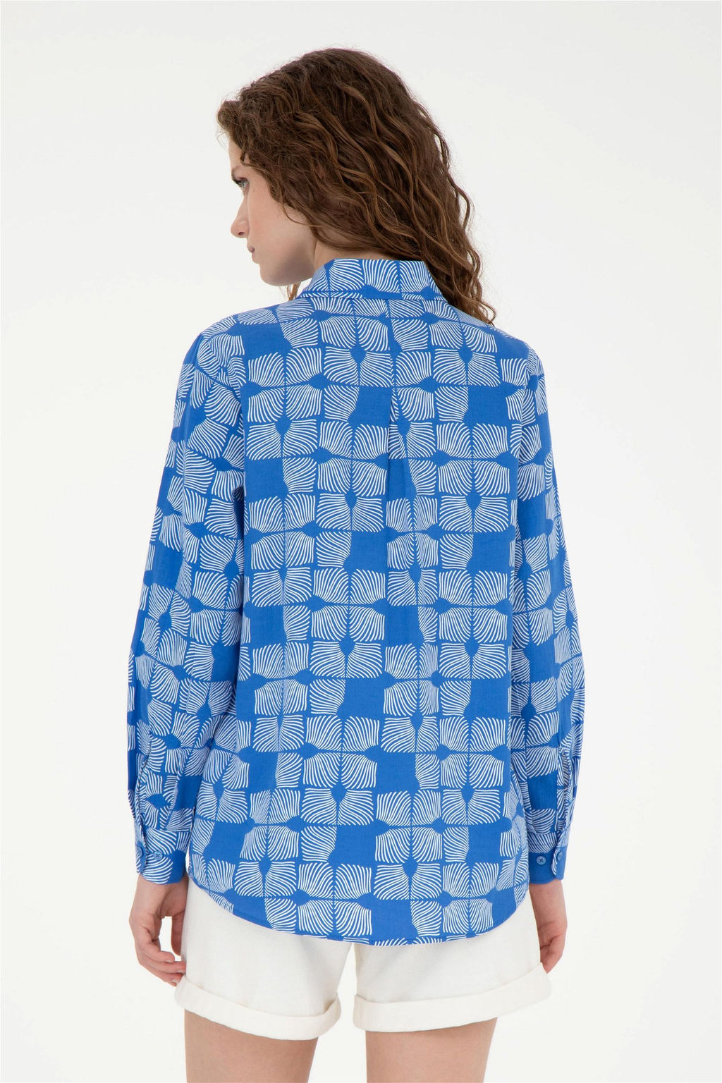 Женская рубашка Saks с длинным рукавом - U.s. polo assn фото 5