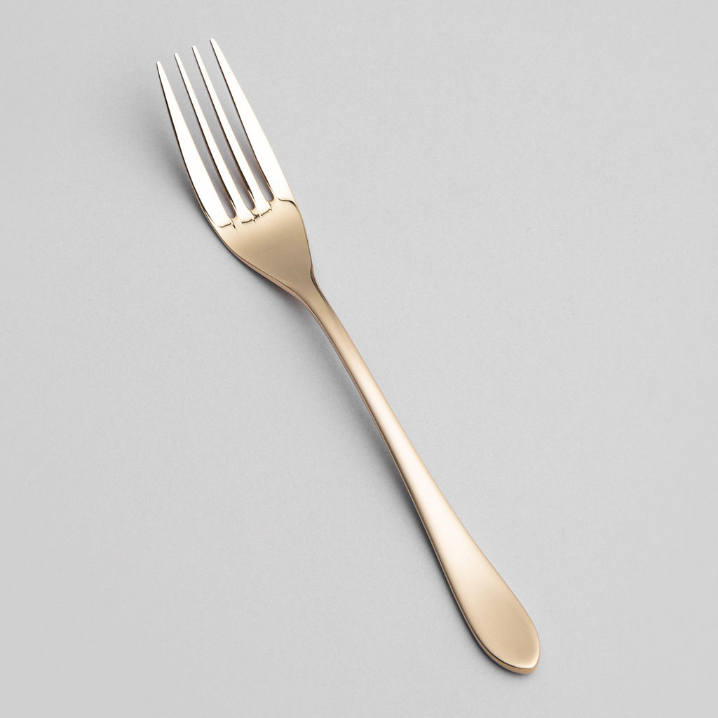 НАБОР СТОЛОВЫХ ПРИБОРОВ SENSO AGNESS 24 ПР., СТАЛЬ 18/10, ПВД ПОКРЫТИЕ, ЦВЕТ: ШАМПАНЬ фото 4