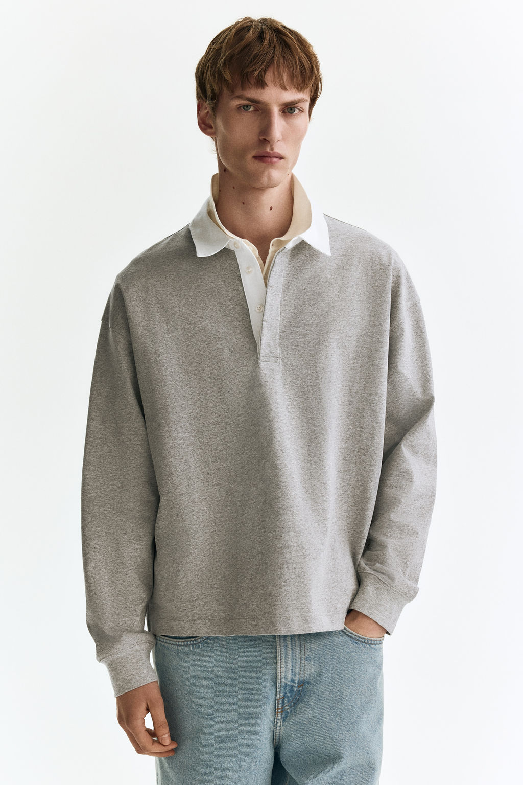 Polo de algod?n Loose Fit - H&m фото 5