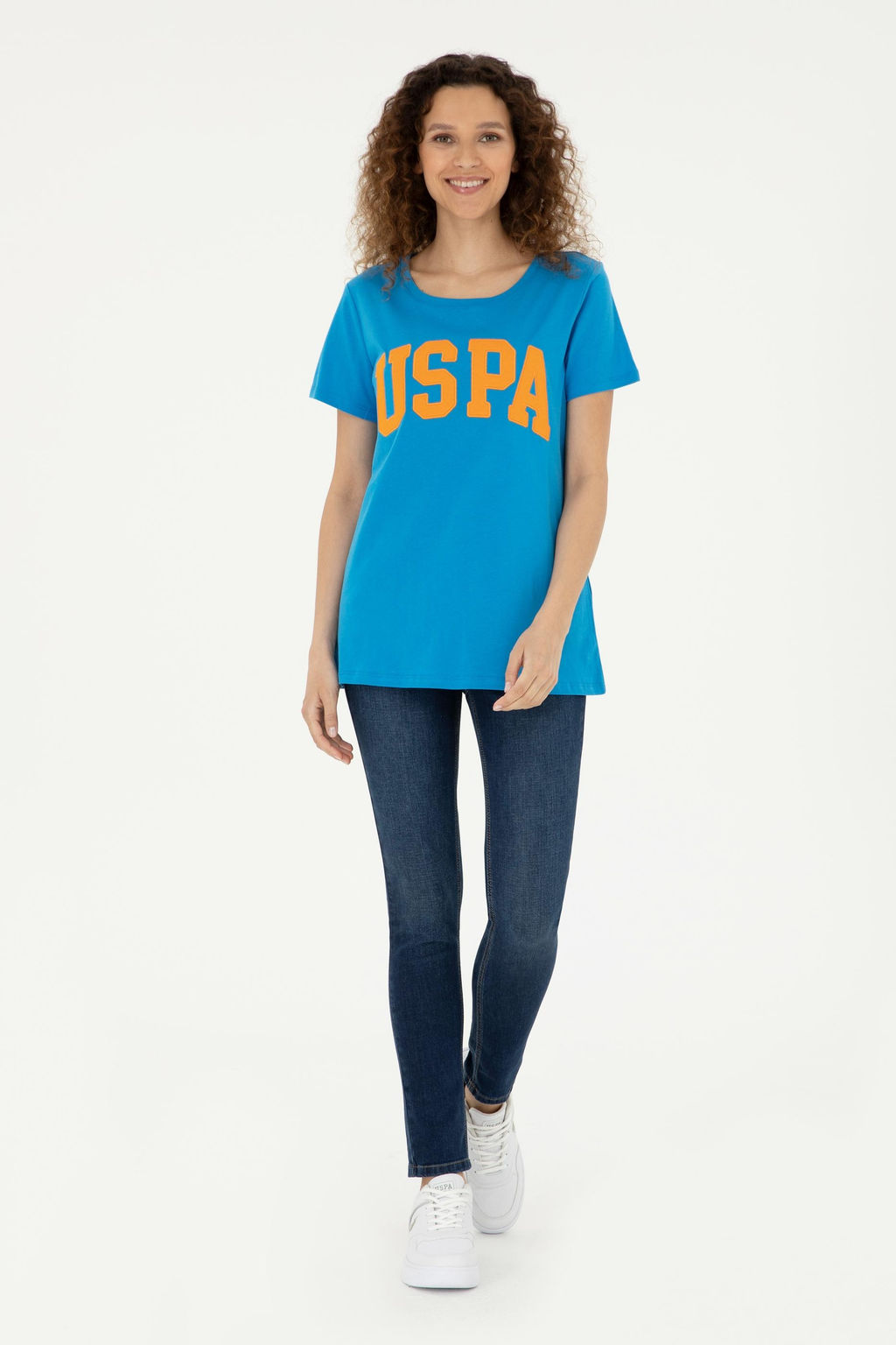 U. S. Polo Assn / Женская базовая футболка Saks - U.s. polo assn фото 4