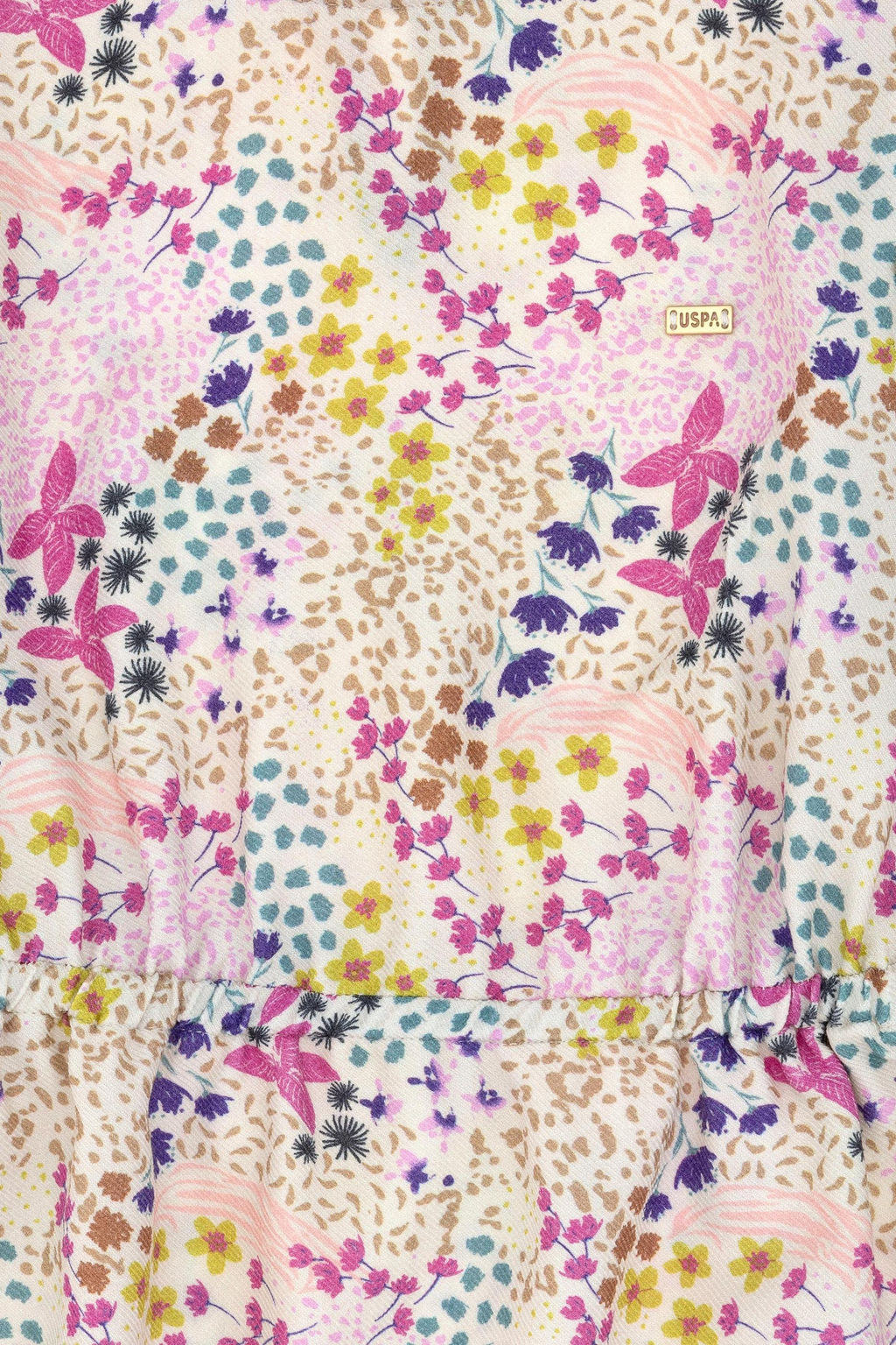 Платье из каменной ткани для девочки Неожиданная скидка в корзине - U.s. polo assn фото 4