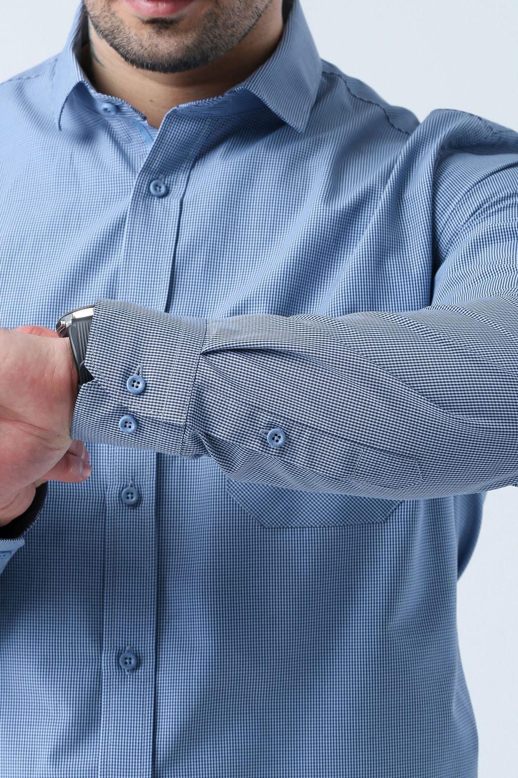 Рубашка 21.10-Б-02 - Nicolo angi фото 4