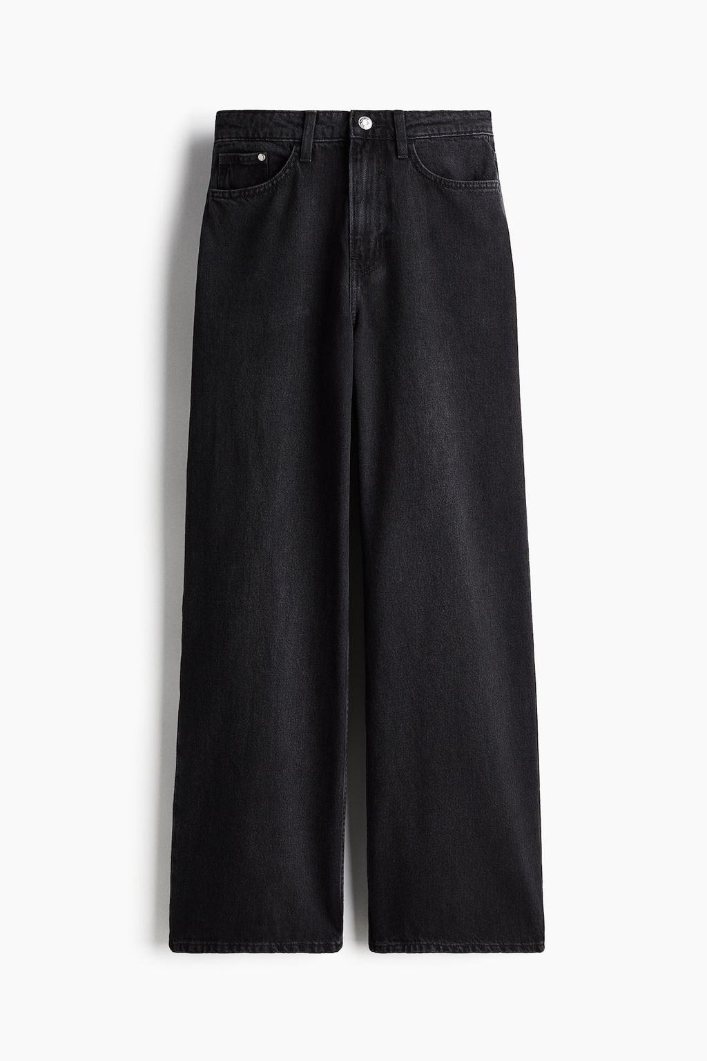 Petite Length Wide Ultra High Jeans - H&m фото 6