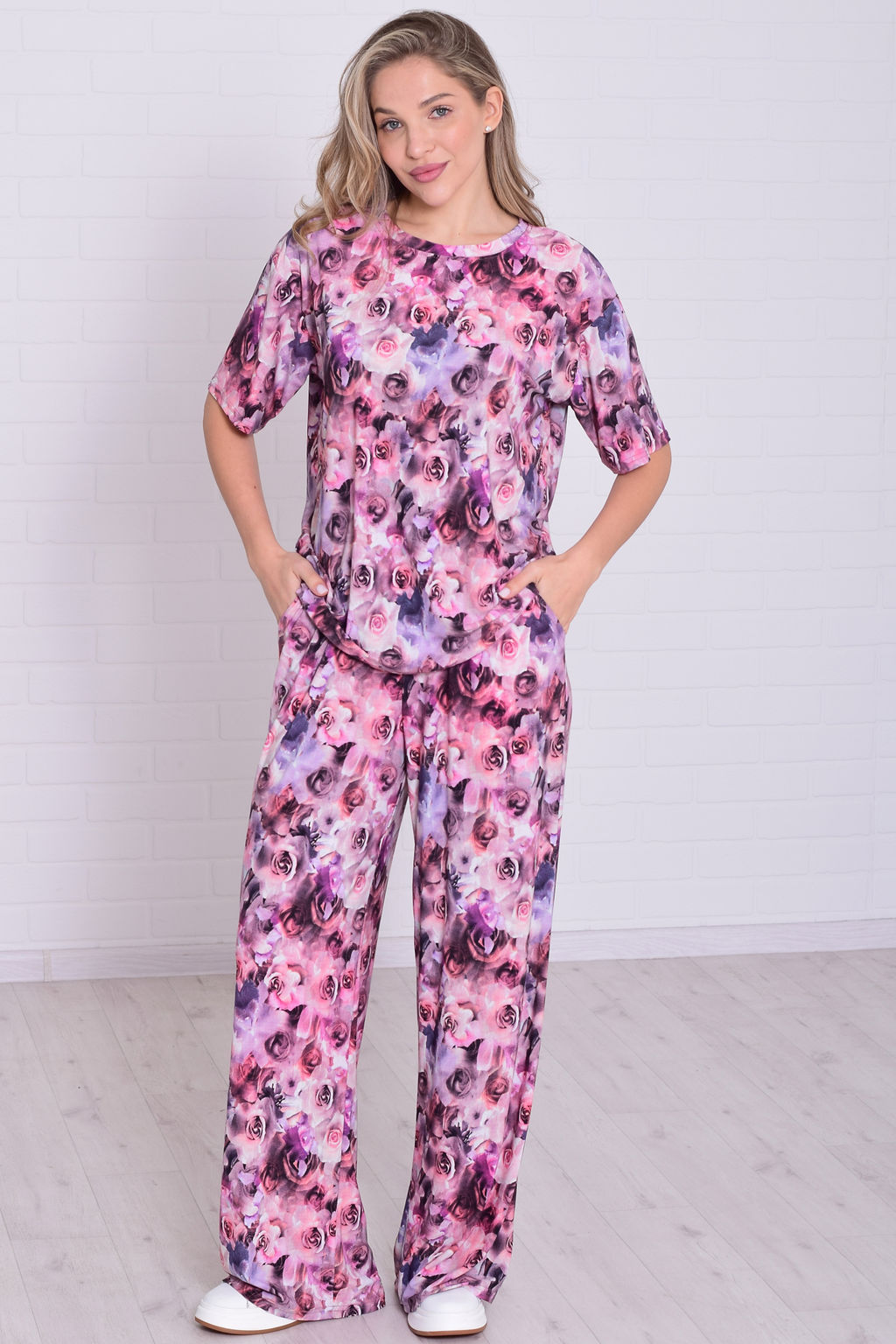 Костюм женский 5-353 из ткани масло - Новое кимоно фото 10