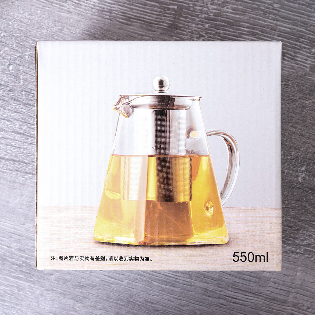 Чайник заварочный 550 мл с ситом / P0037-2 /уп 80/ - Галеонтрейд фото 9