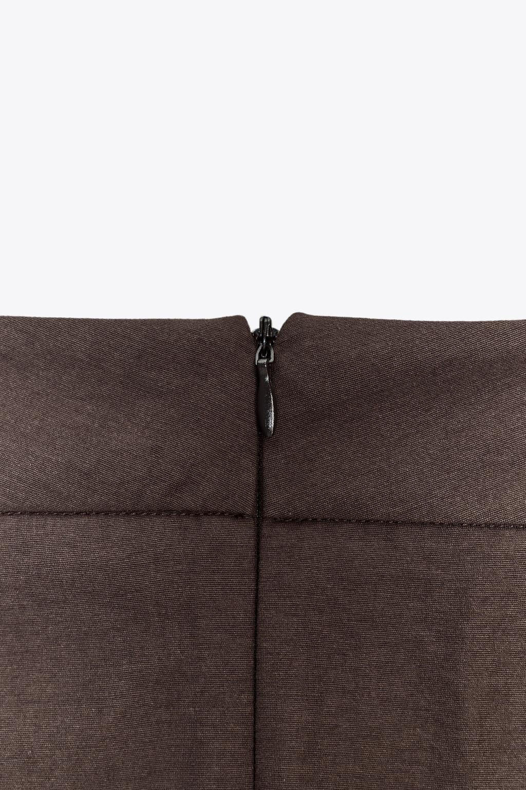 BELTED MIDI A-LINE SKIRT - Zara фото 10