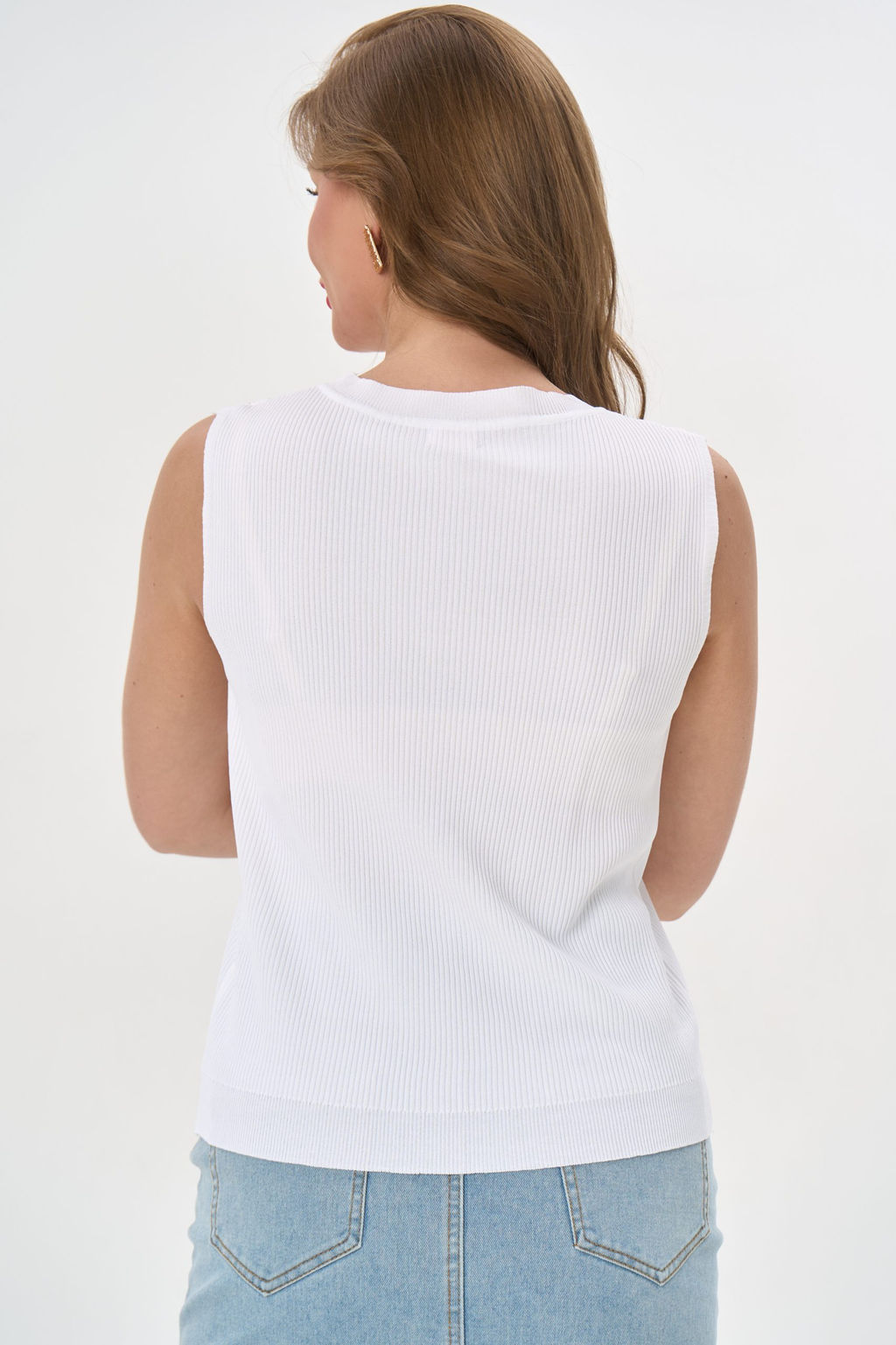 Топ Ли (белый) - Эльза фото 8