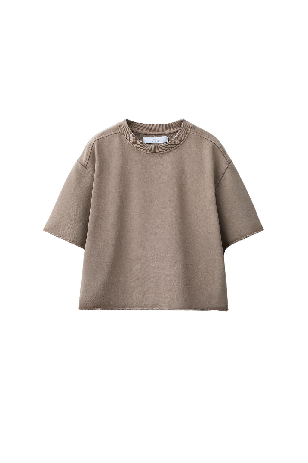 CAMISETA JOGGING EFECTO LAVADO / Caldero - Zara фото 8