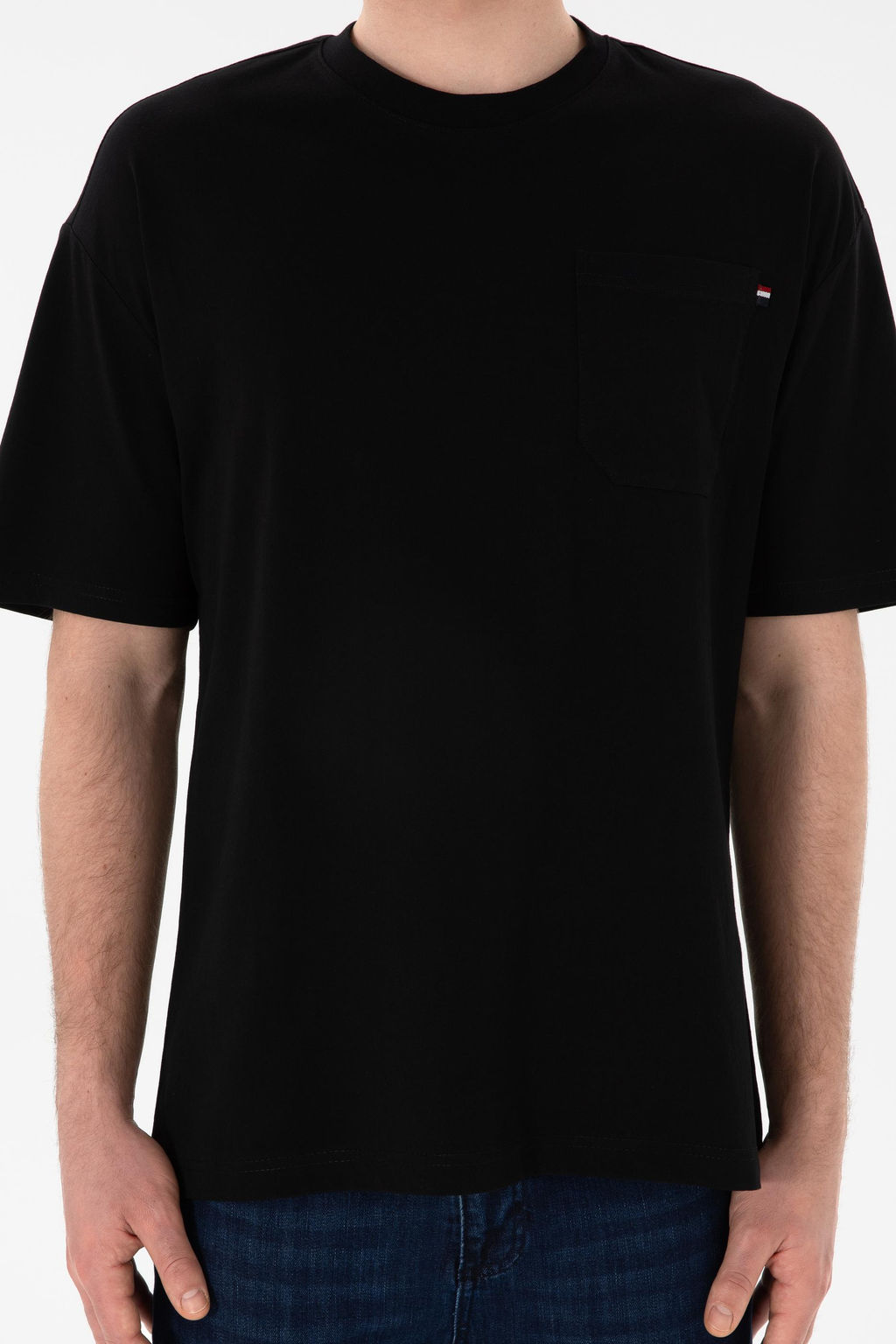 Erkek Comfort Fit Bisiklet Yaka Siyah Ti__rt Sepette S_rpriz _ndirim - U.s. polo assn фото 7