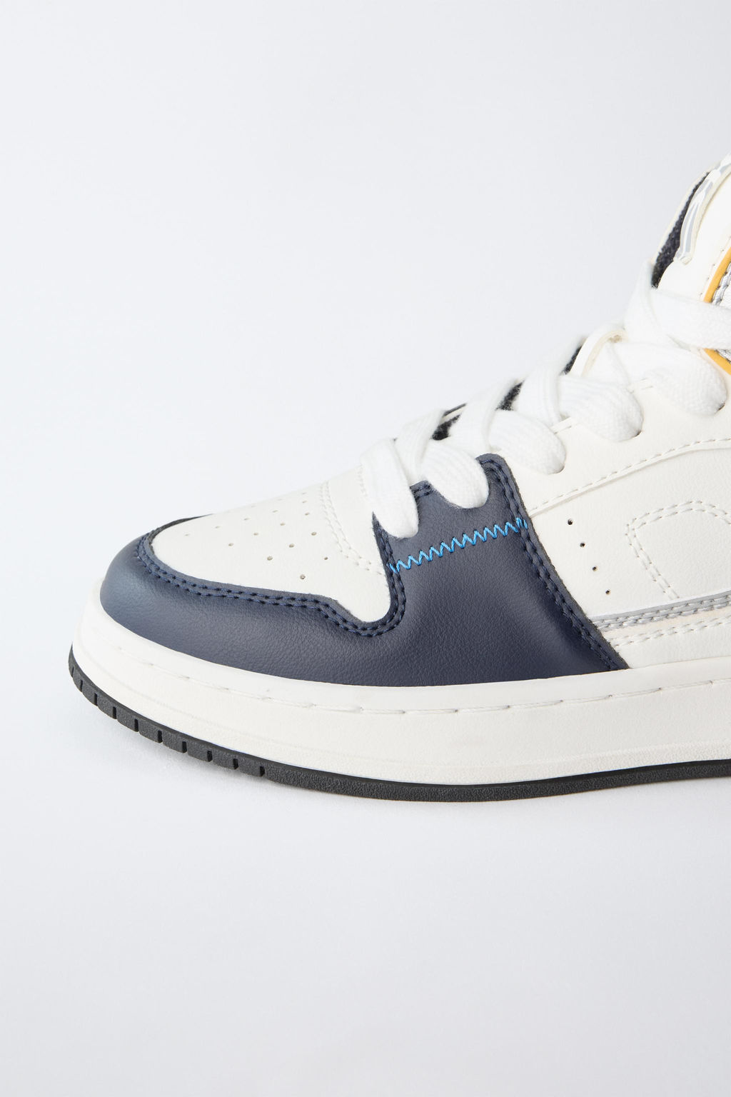 MULTI-PIECE HIGH-TOP SNEAKERS