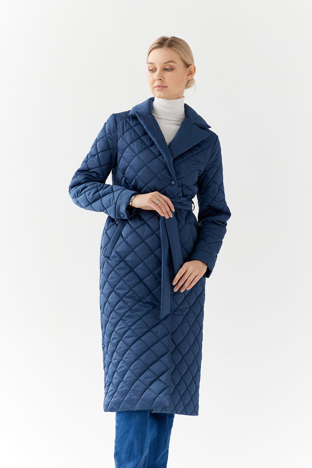 Куртка женская демисезонная 22810 (синий) - Kankan фото 7