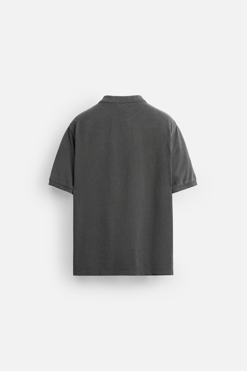 WASHED PIQU_ POLO SHIRT - Zara фото 8