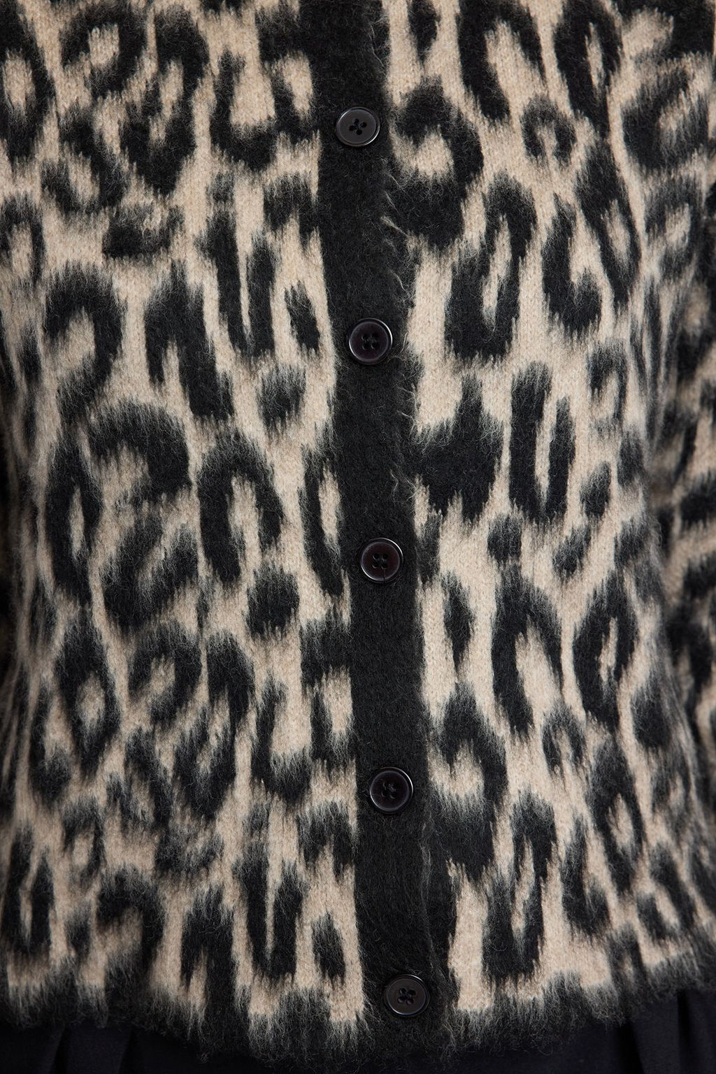 Kahverengi Leopar Desenli Triko H?rka TWOAW25HI00378