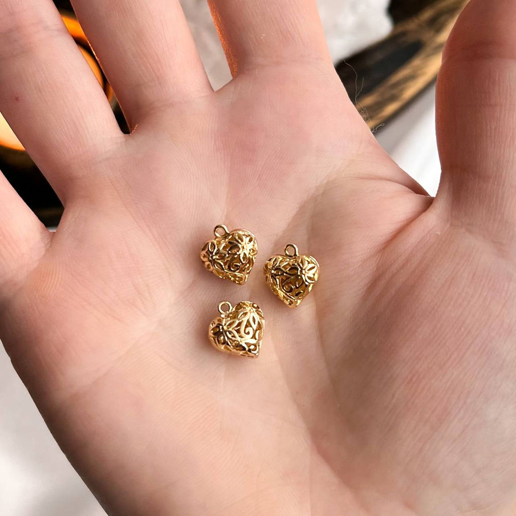 Подвеска Сердце ( 3 шт)