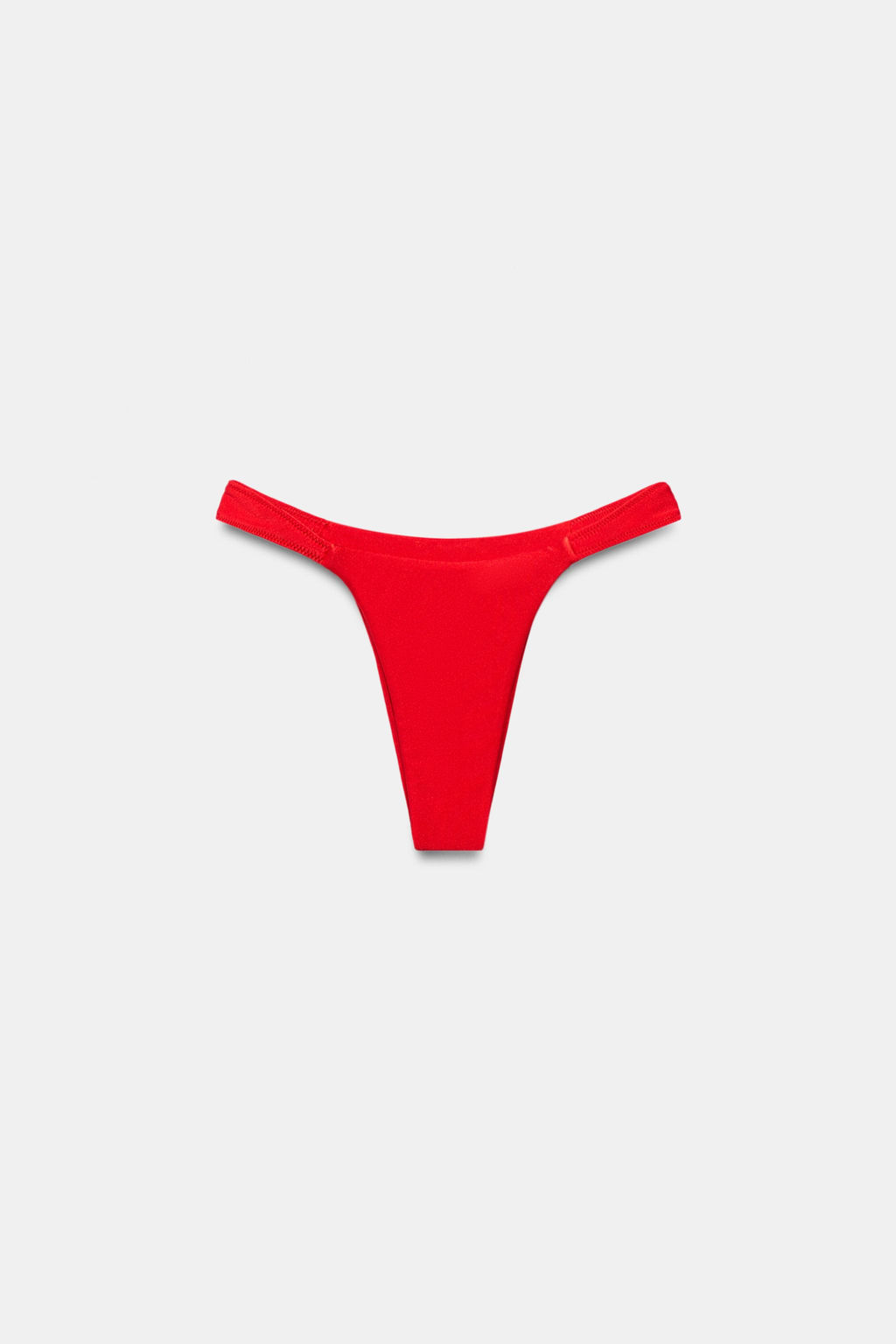 BRAGUITA BIKINI SATINADA / Rojo - Zara фото 5