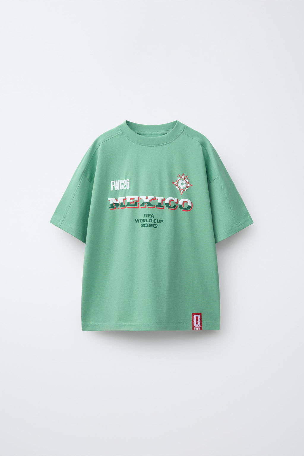 CAMISETA ESTAMPADO MEXICO FIFA WORLD CUP  2026 / Verde